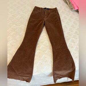 Brown corduroy pants
